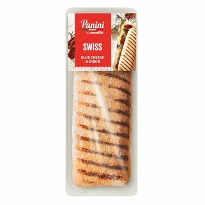 Mrrazené Panini modrý syr &amp; cibuľa 120g Crocodille