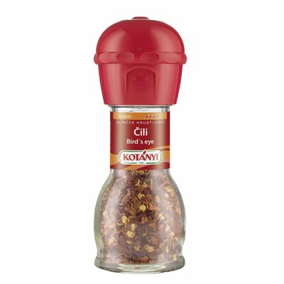 Zmes korenia Mlynček Čili Birdseye 24g Kotányi