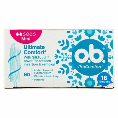 Dámske tampóny o.b. ProComfort mini 16 ks