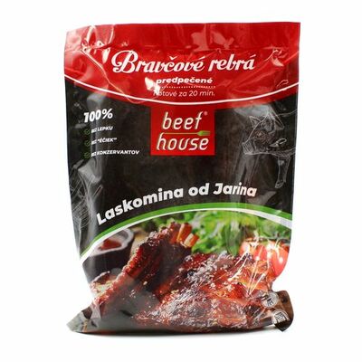 Bravčové rebrá Sous-vide 500g Beef House