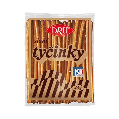 DRU Tyčinky slané 45g