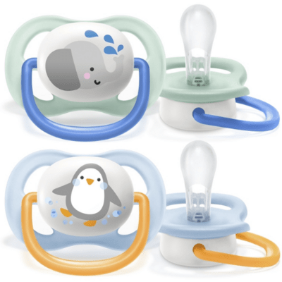 Avent Cumlík Ultra air zvieratko 0-6m girl 2ks