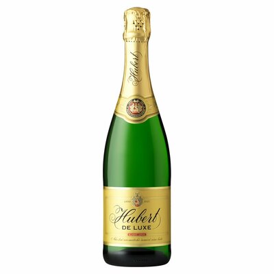 Víno šumivé b. sladké Hubert De Luxe  0,75l