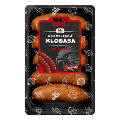 Klobása Krahulecká originál 350g Krahulík
