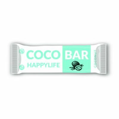 Happylife Bio Coco bar Kokosová tyčinka 40g