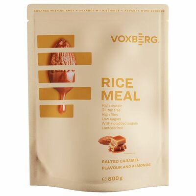 Ryžová kaša Slaný karamel mandle 600g Voxberg