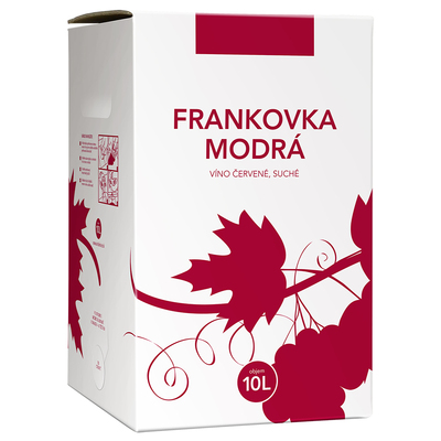 Víno červené box FRANKOVKA Z LEVÍC - VÍNO LEVICE 5l