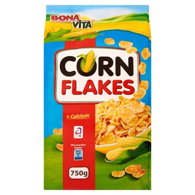 Cornflakes kukuričné BONA VITA 750g