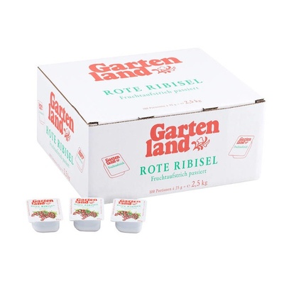 MINI Džem Ríbezľový GARTENLAND 25g x 100ks bal.