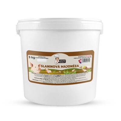 Majonéza Slaninová 5kg Lapajkove Špeciality
