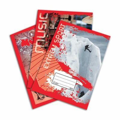 Zošit Školský A4, 464 linajkový, 60 listov