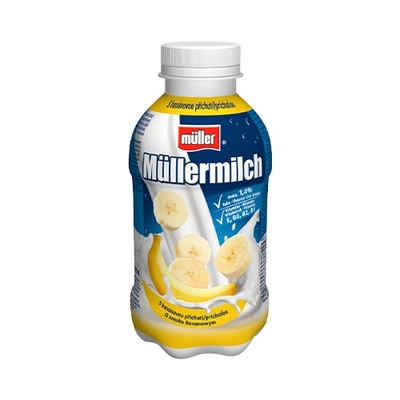 Müllermilch Mlieč. náp. s baná. prí. 400g VÝPREDAJ