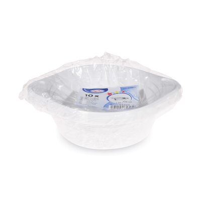 Miska s uškami biela O156mm 500ml WI65325,10ks