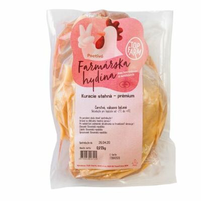 Mrazené Kuracie stehná Prémium cca 500g TopFarm
