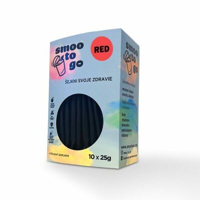 Smoo to go red 10x25g