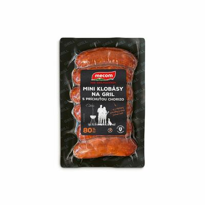 Klobásy mini na gril s prích. Chorizo 300g Mecom