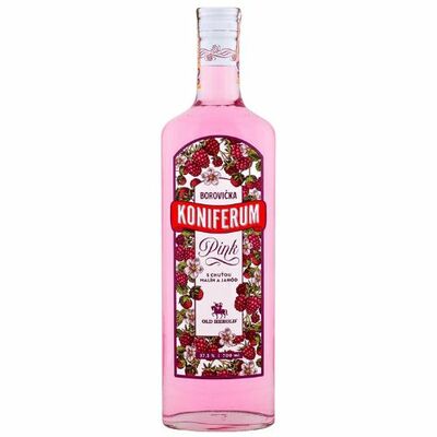 Koniferum Borovička Pink 37,5% 0,7 l