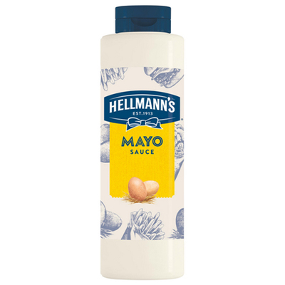 Majonéza One Hand Bottles 820g Hellmann&#039;s