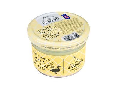 Paštéta Kačacia 140g, Gašparík