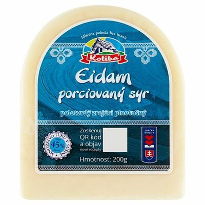 Syr Eidam 45% blok 200g Koliba