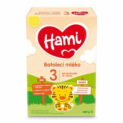Hami batoľacie mlieko 3 600g