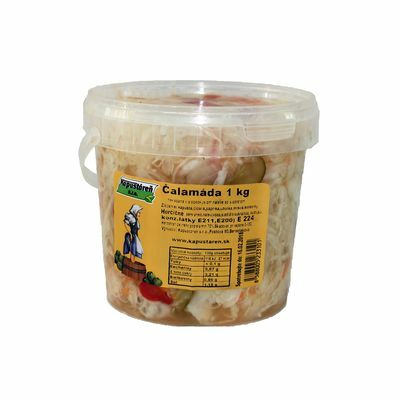 Čalamáda sladká vedierko 1kg Kapp