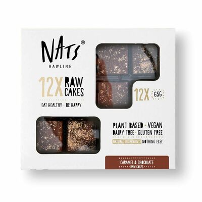 Mr.Raw Dezert Karamel &amp; Čokoláda 12x65g Nats
