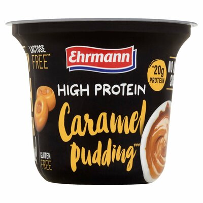 Puding karamel high protein EHRMANN 200g