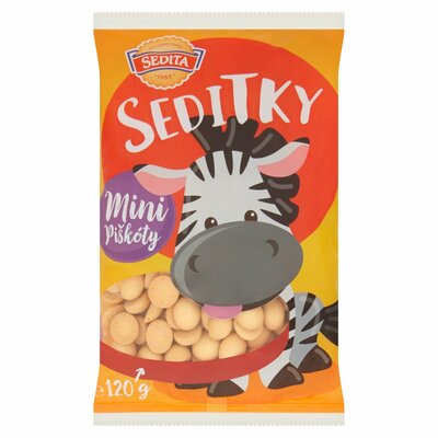 Seditky Piškóty mini 120g Sedita