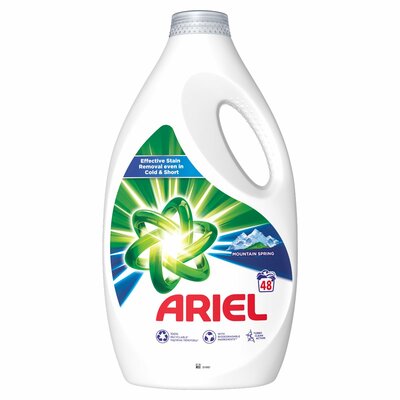 Ariel Mountain Spring prací gel 48PD 2,40l