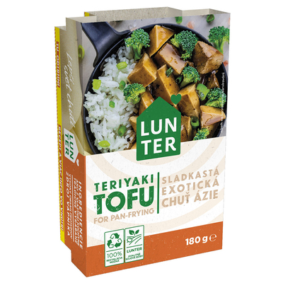 Tofu na panvicu ázijské teriyaki 180 g Lunter