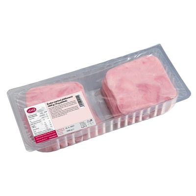 Šunka Bravčová 70% krájaná LE &amp;amp; CO 1kg