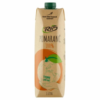 Rio 100% pomaranč 1l