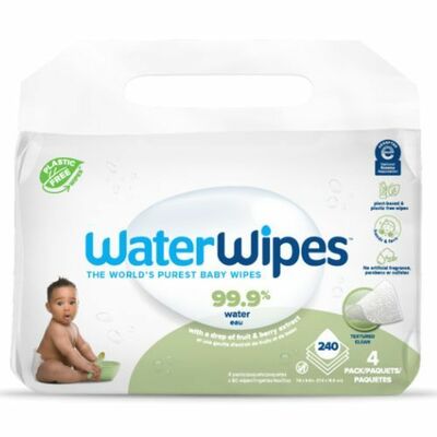 WaterWipes Vlhčené obrúsky Soapberry 4x60ks(240ks)