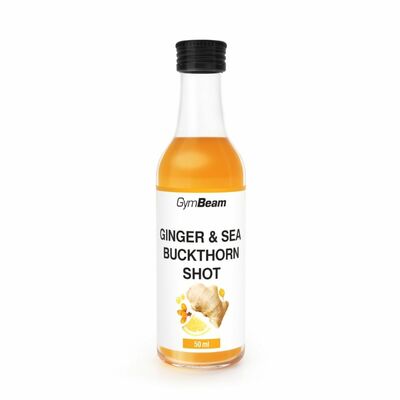 Zázvorový shot s rakytníkom 50ml GymBeam