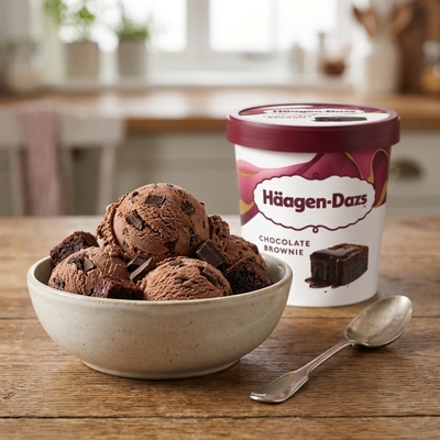 Mrazený Häagen-Dazs zmrzlina Chocolate Brownie 420ml