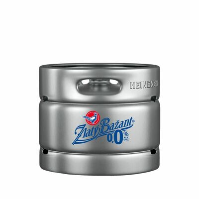 Pivo Zlatý Bažant Radler 0,0% KEG 30L*ZO