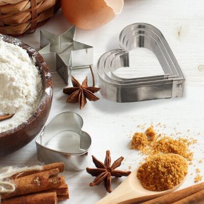 Orion Vykrajovačka Srdce 2-5,5cm 5ks