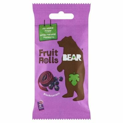 Bear ovocné rolky Čierna ríbezla 20g