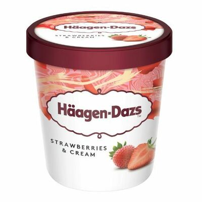 Mr.Häagen-Dazs zmrzlina Jahoda, smotana 460ml