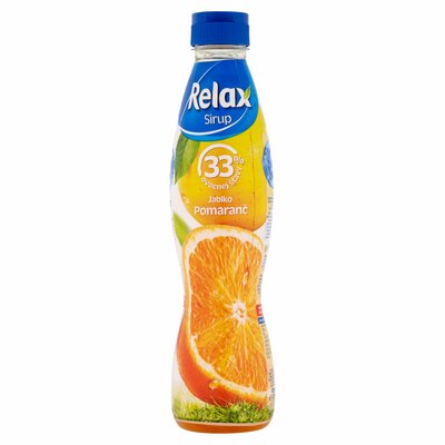 Sirup Jablko pomaranč 700ml Relax