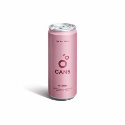 Cans alpská voda čerešňa a višňa 330ml*ZO