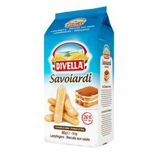 Piškóty na tiramisu DIVELLA 400g