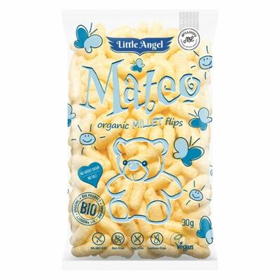 Chrumky pre deti kukuričné s prosom 30g Mateo