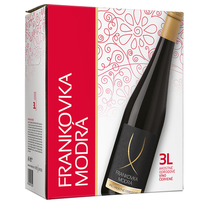 Víno červené box FRANKOVKA MODRÁ - VÍNO LEVICE 3l