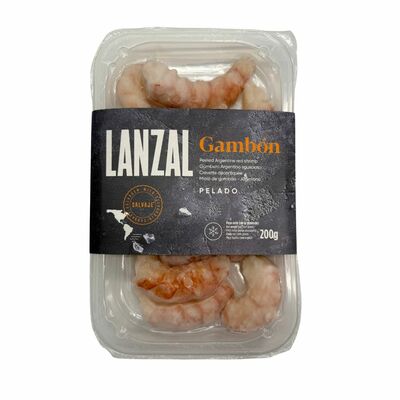 Mr.Krevety Argentínske lúpané 20/40 200g Lanzal