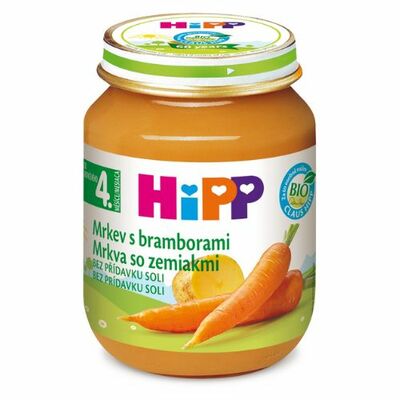 HiPP BIO Mrkva so zemiakmi 125g