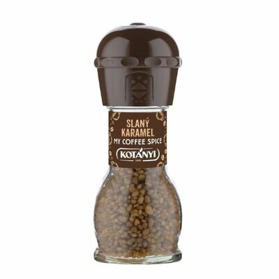 Cukrová posýpka Mlynček Slaný karamel 65g Kotányi