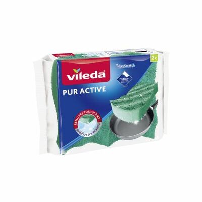 Vileda Pur Active  hubka stredná 2ks