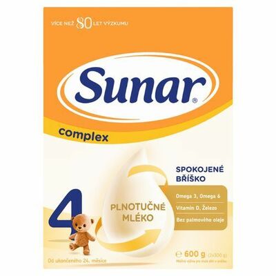 Sunar Complex 4 Mlieko batoľacie 600g (2x300g)